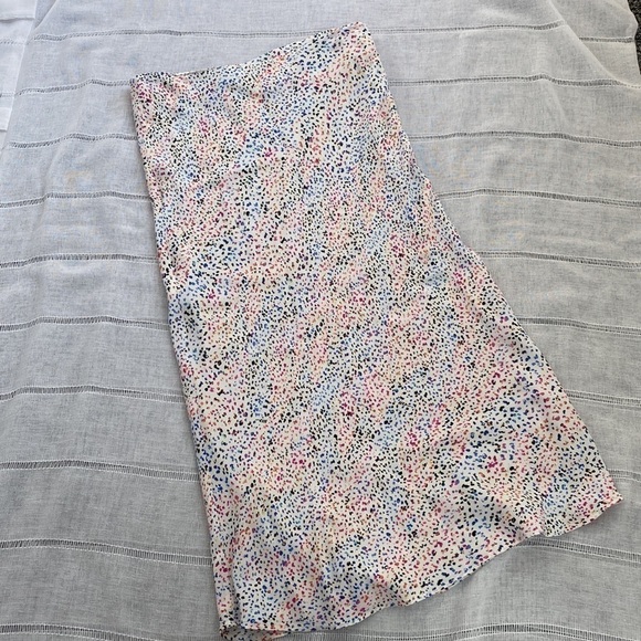 AFRM multicolored long slip skirt. - Picture 2 of 12